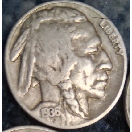 6 FULL DATE NICKLES 5 Indian Head / Buffalo: 1929 1935 1936x3 1 Barber: 1912