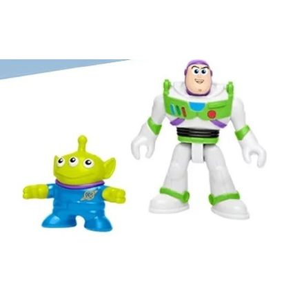 DISNEY/ PIXAR 2018 BUZZ LIGHTYEAR SPACE SHIP, BUZZ WOODY ALIEN FIGURES