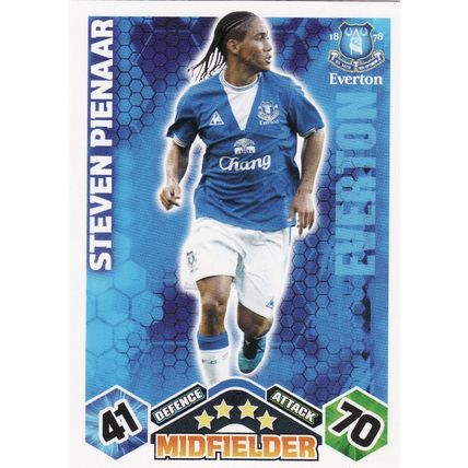 Match Attax 2009/2010 Steven Pienaar Everton