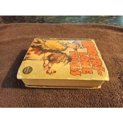 Big Little Book Riders Of Lone Trails # 1425 By Steve Saxton 5.0 Excellent 1938