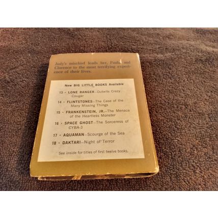 Big Little Book Ivan Tors Daktari Night Of Terror # 2018 By George S. Elric 1967