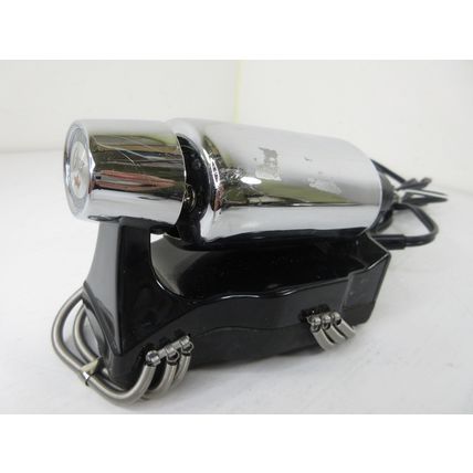 Vintage Imperial Oster Hand Held Massager 138 11B Chrome Vibrating EUC