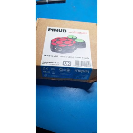 PiHUB (UK) - Powered 4 Port USB Hub Raspberry Pi (2025)