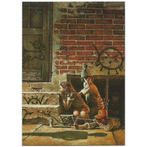 Don Maitz Series 1 Fantasy Art - #63 - Borribles Go For Broke