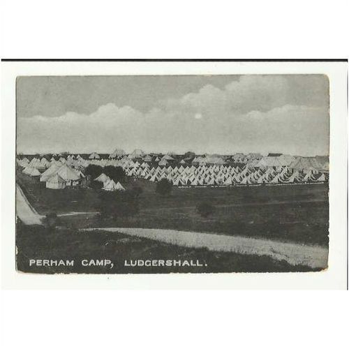 Wiltshire LUDGERSHALL Perham Camp Postcard by Roy's