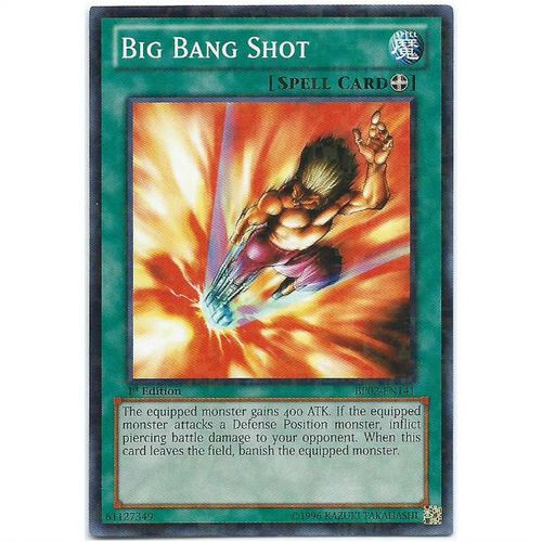 YuGiOh War of the Giants - BP02-EN141 - Big Bang Shot Mosiac - 1st Edition