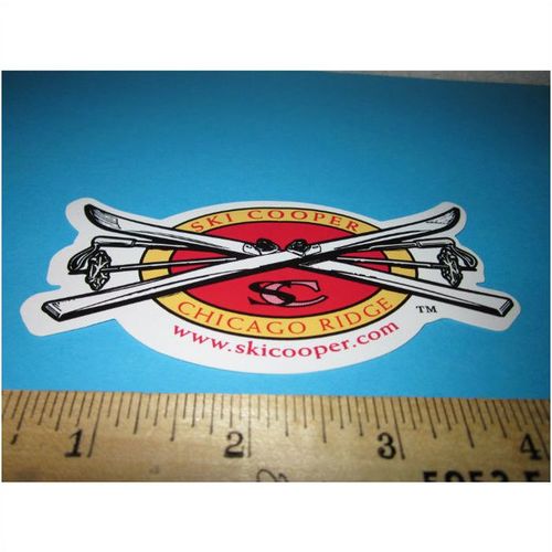 Ski Cooper Ski Area Colorado decal sticker White Background