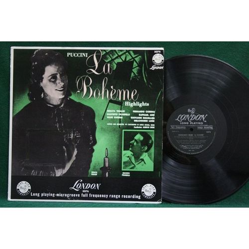 Alberto Erede, Tebaldi - Puccini: La Boheme - LONDON 5076 - EX