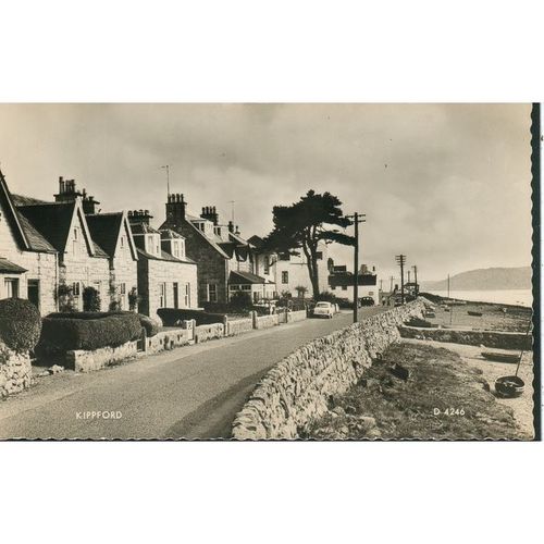 Vintage Valentine & Sons Ltd PC c1950 - Kippford, Solway Coast, Scotland - D4246