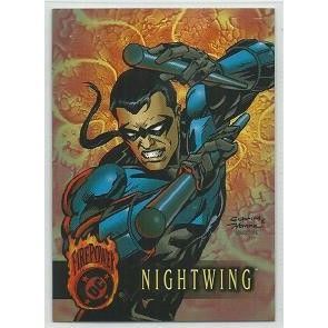 DC ' FIREPOWER' OUTBURST card # 27 NIGHTWING