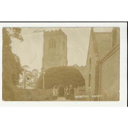 Yorkshire BURTON AGNES Church Postcard