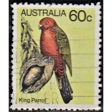 AUSTRALIA, 1980 60c King Parrot, SG 738 (Scott #737), used