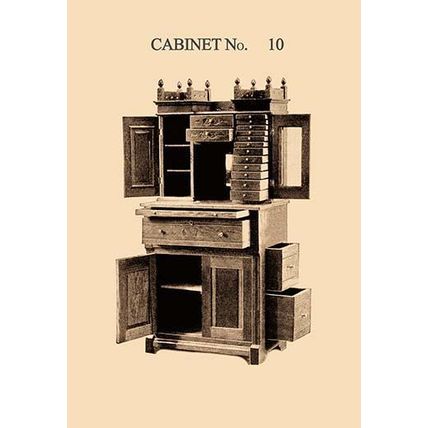 Dentist's Cabinet #10 20 x 30 Poster