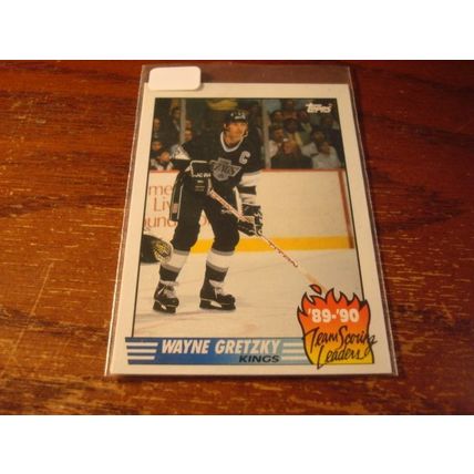 1990/91, Topps, 7-Cards, WAYNE GRETZKY, Kings
