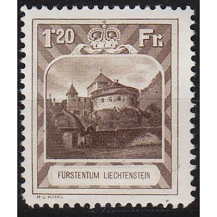LIECHTENSTEIN [1930] MiNr 0105 B ( */mh )