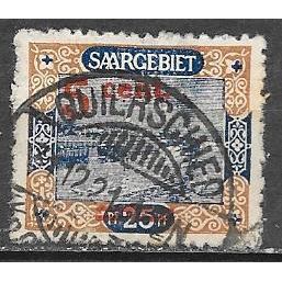 Sarre N° 70 YVERT OBLITERE ( USED )