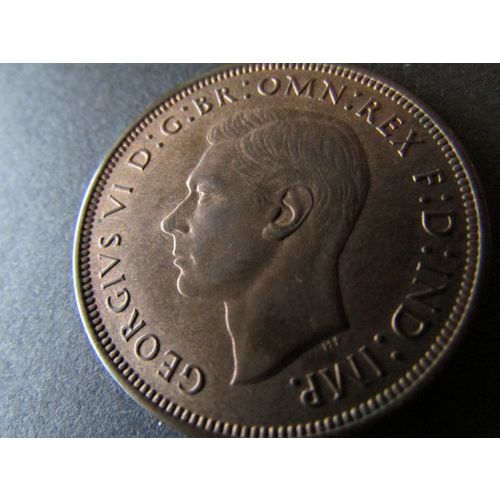 1947 GEORGE VI ONE PENNY - COIN - 2 FREE POST. C