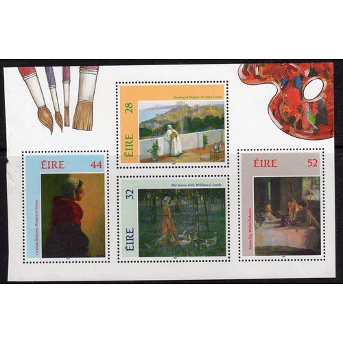 Ireland 1993 Sg867a Painters booklet pane P.O.Fresh Mint Never Hinged (RM1)