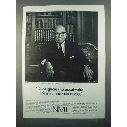 1968 Northwestern Mutual Life Ad - Asset Value
