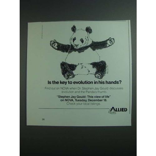 1984 Allied Chemical NOVA TV Show Ad - Key to Evolution