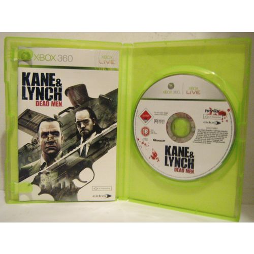 KANE & LYNCH - DEAD MEN - for XBOX 360 - XBOX LIVE - 2007 ** REDUCED PRICE **