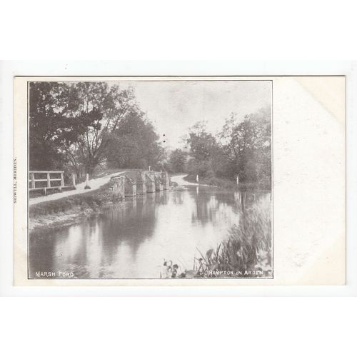 Marsh Ford Hampton-in-Arden Postcard Warwickshire