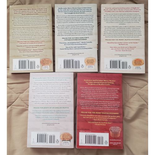 5 PB in A Merry Muffin Mystery by Victoria Hamilton~Bran New Death + 4
