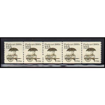 2133 12.5c Pushcart Very Fine MNH Dry Gum PNC 1/5 X2220
