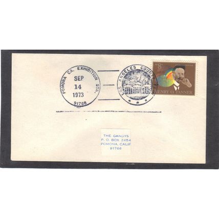 Event Pomona Exhibit 1486 8c Henry O. Tanner (No Cachet-Label/A) CV41347