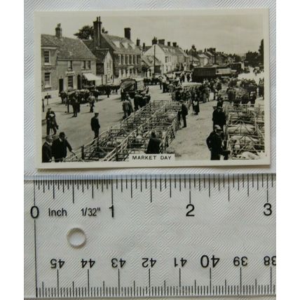 1938 Senior Service Our Countryside 6 Market Day, Thame nr. Oxford