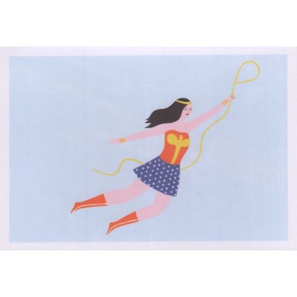 Wonder Woman Feminism Womens Rights Margaret Sanger Postcard