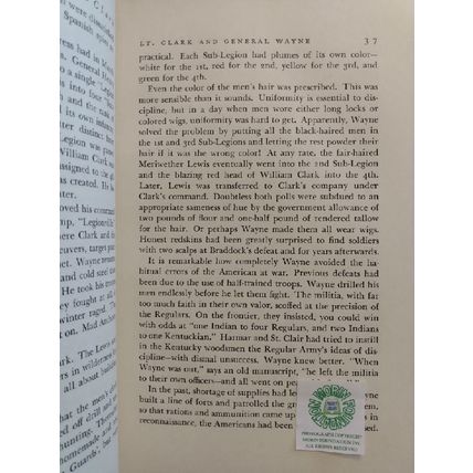 LEWIS & CLARK PARTNERS IN DISCOVERY by JOHN BAKELESS 1947 ILLUSTRATED HARDCOVER