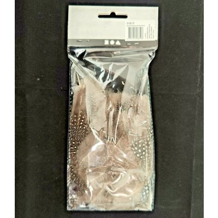 Guinea Fowl Feathers 3g approx 100 Craft Supplies Card Making Scrapbooking CR17
