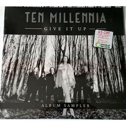 Ten Millennia Exclusive Album Sampler 4 Tracks CD Give It UP