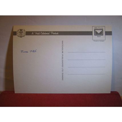 BRANDER PASS, LOCH AWE, ARGYLLSHIRE, SCOTLAND unused postcard dated 1985 =