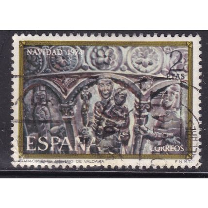 Spain 1974 Christmas 2pta Fine Used SG 2275 VGC
