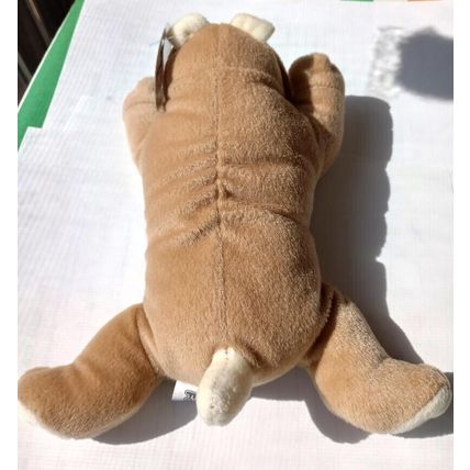 VTG, Toy Factory Bulldog, Brown, 9 in Long