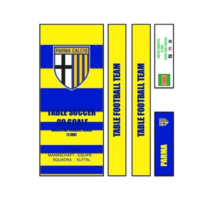 Table Football Subbuteo Box Label Parma (ITA) 1999