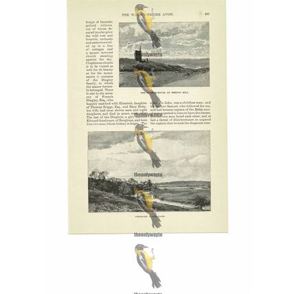 Pershore Water Gate & Bredon Hill, Worcestershire, Book Illustration, 1891