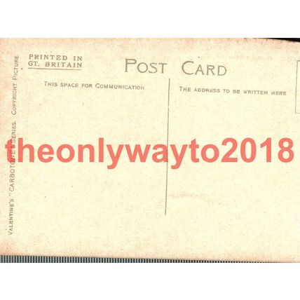 Promenade, Clacton on Sea, Essex, Valentines Postcard, 1923