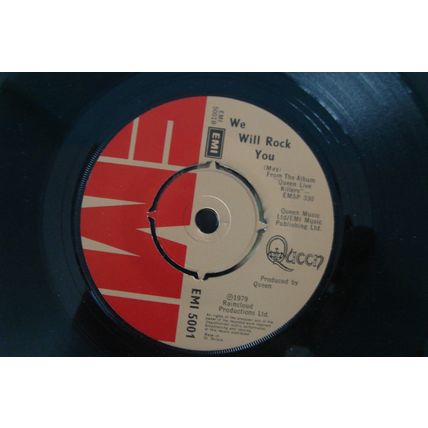 A3-QUEEN-Crazy Little Thing Called Love–UK 7" SINGLE-1979-NM- Queen
