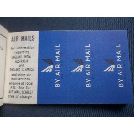 NO STAMPS SG BB16 ED 300 GEORGE V 2/- STAMP BOOKLET FORDS BLOTTING PAPER DUBARRY