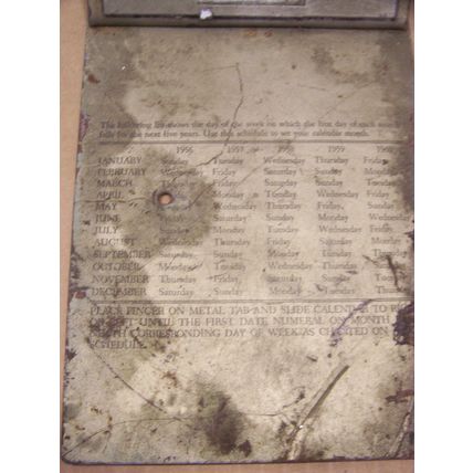 BORO CAR SERVICE AUTO MACHINE WORK SHOP PORTLAND, OR CLIPBOARD 1956 57 58 59 60