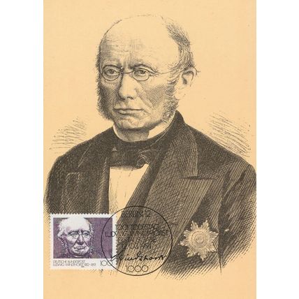 Ludwig Windthorst German Catholic Centre Party Postcard FDC