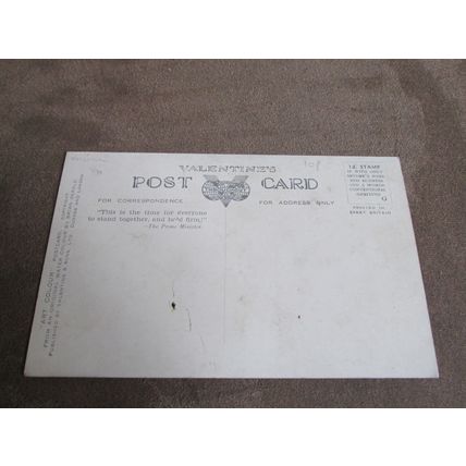1940s Valentines Postcard - Holy Loch, Argyllshire - Artist Brian Gerald / A432