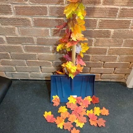 Leominster Bargain useful Shovels for leaves, flood debris or snow.