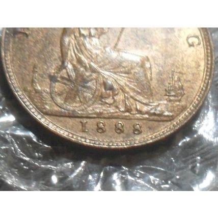 1888 Victoria farthing.
