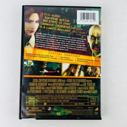 Resident Evil - Degeneration DVD