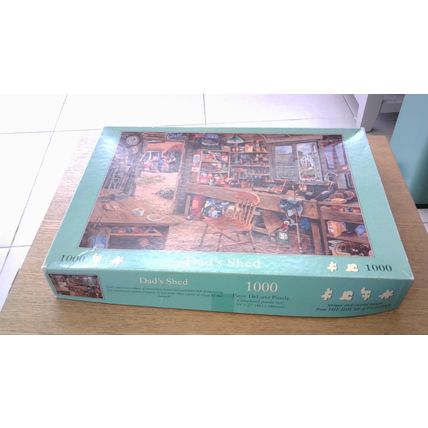 DAD'S SHED Jigsaw Puzzle (1000 Piece) House of Puzzles (2007)