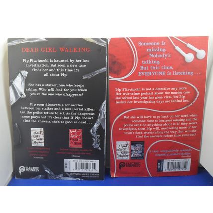 3 Holly Jackson PBs tpb A Good Girls Guide to Murder / As Good As Dead / Good Gi